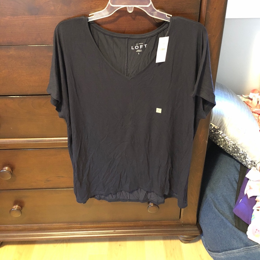 Loft relaxed fit tee shirt